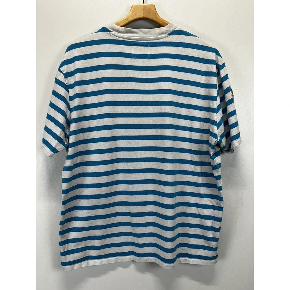 Guess Originals X FriendsWithYou Striped Retro Style Tee Tshirt Adult L Grunge
